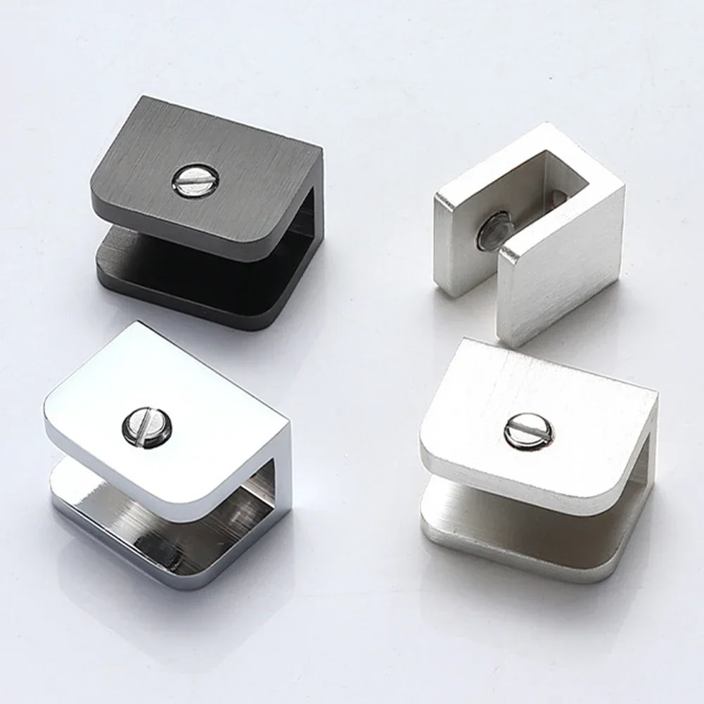 

Bathroom Decor Adjustable Glass Brackets Adjustable Glass Shelf Clamps Tool 3.2x2.4x2.1cm Compact Size For Decor