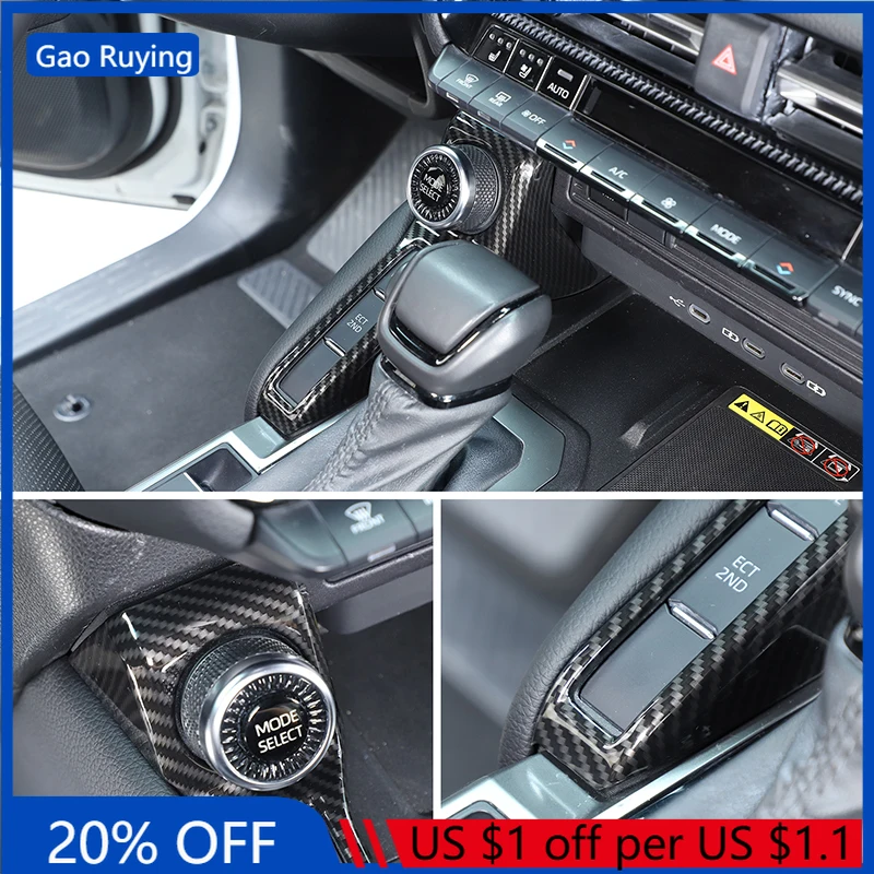 

Gao Ruying For Toyota Land Cruiser Prado 250 LC250 24-25 Car Driving Mode Adjustment Frame Trim Sticker Interior Car Accessories