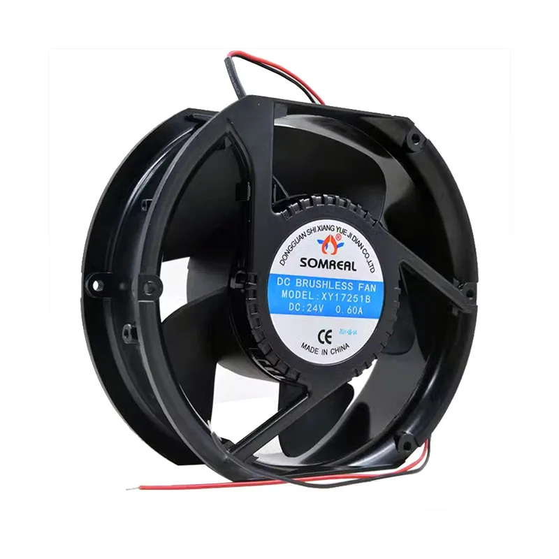 

NEW ORIGINAL XY17251B 24V 0.60A 1.50A 17251 172*51mm COOLING FAN RADIATOR