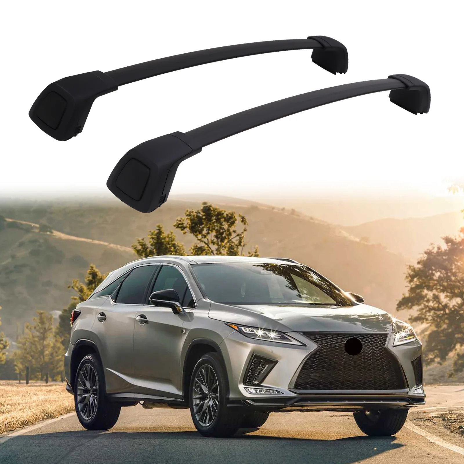 

Update Mute Roof Cargo Racks for Lexus RX RX350 RX450H RX350L RX450HL 2016-2022