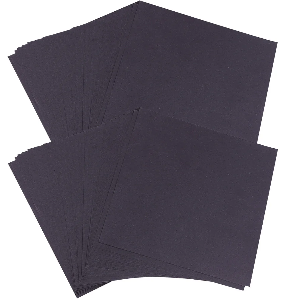 200 Sheets Square Folding Paper Origami Double Side DIY Craft Materials for Home School Kindergarten Origami Paper