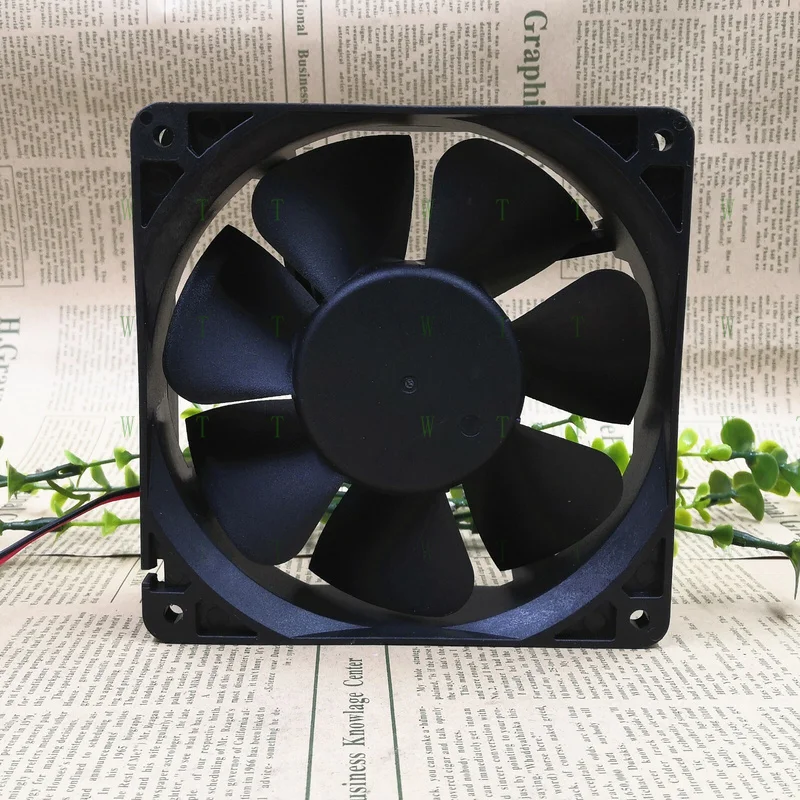 H 1 PCS  FOR  SANJUN Fan SJ1238HD2 DC 24V 0.4A  12CM  120*120*38mm  2 Wire cooling fan