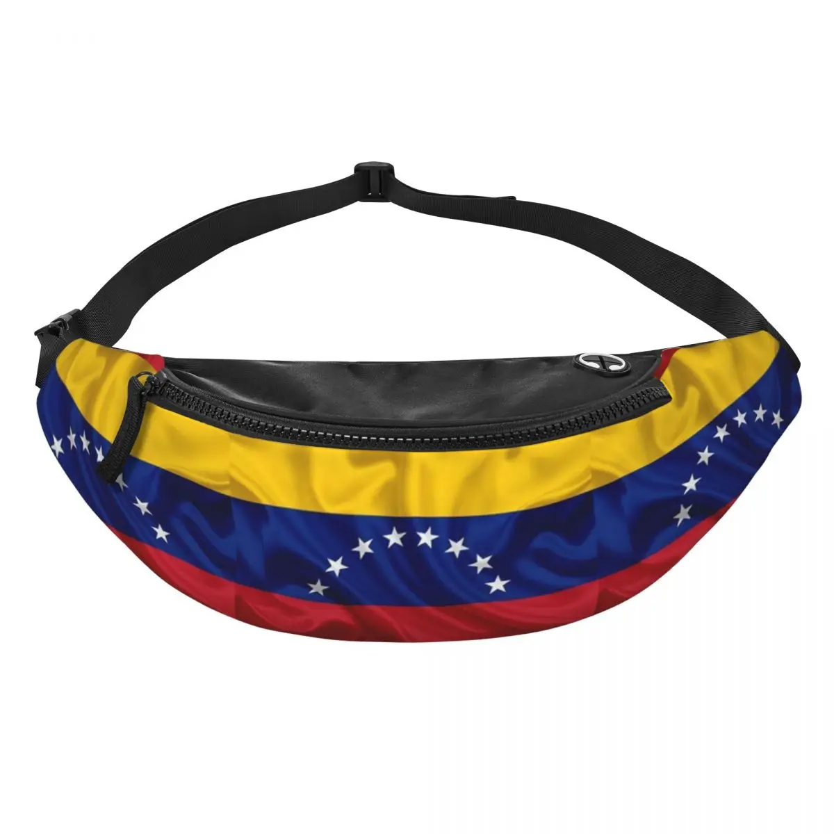 

Venezuela Flag Fanny Pack Men Women Crossbody Adjustable Waist Bag Travel Running Phone Pouch