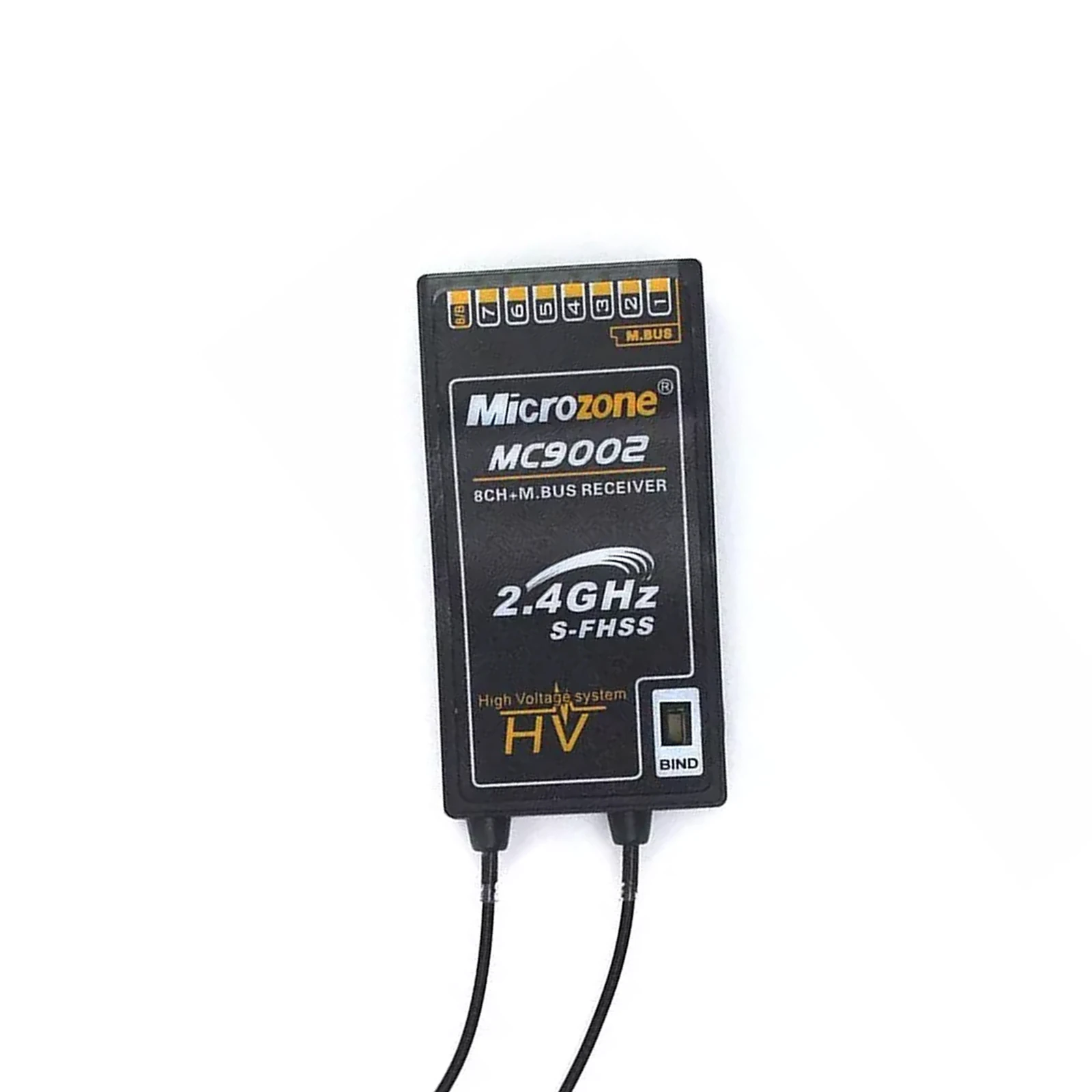 Microzone MC9002 2.4G 8CH Ricevitore telecomando Sistema radio per aereo RC Elicottero ad ala fissa Drone aereo