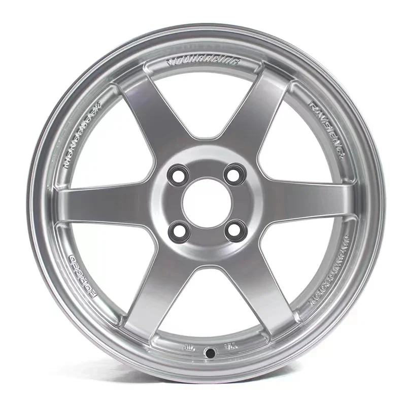 ET37 14 15 16 17 Inch Passenger Car Wheels 4x100 5x114.3 Aluminum Wheel Rims Casting Lightweight Alloy Wheels