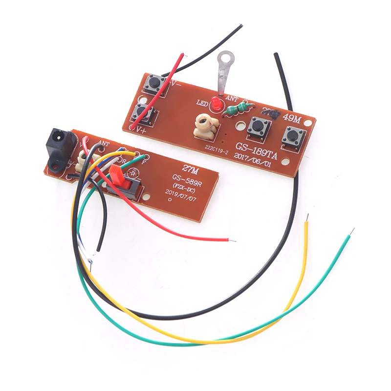 1 Satz Vier-Wege-Fernbedienung modul Hot 4ch RC Fernbedienung 78MHz Sender platine Empfänger platine Leiterplatte Zubehör