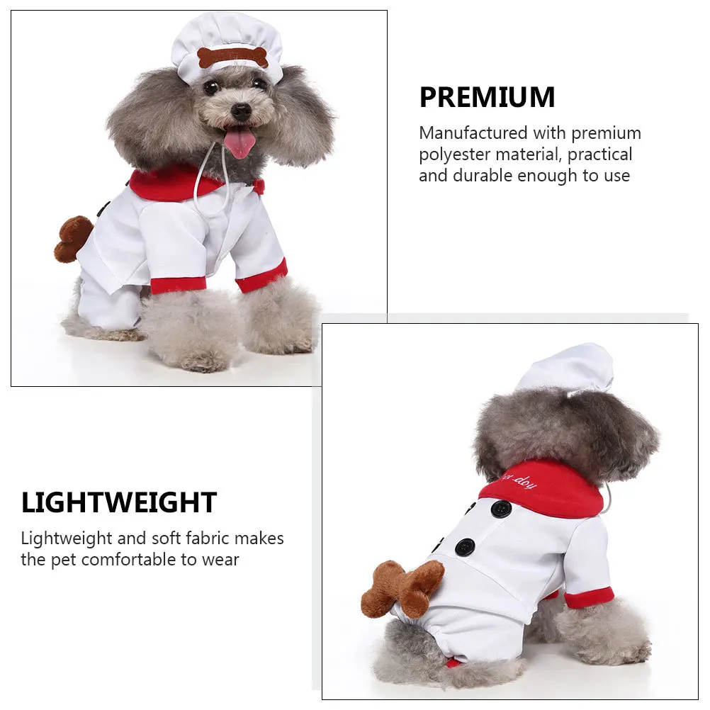 

1Set Dog Halloween Apparel Adjustable Pet Harness Stylish Pet Outfit for Festive Events Comfortable Dog Garment for Daily Or