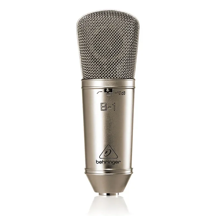 

Behringers B-1 Gold Plated Large Diaphragm Condenser Microphone Capacitor Professional Recording Microphone