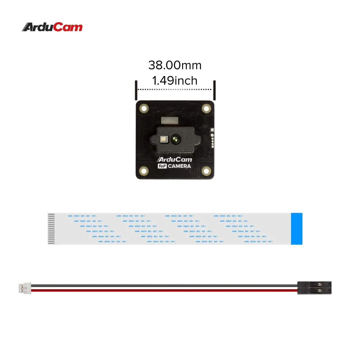 Imagem -05 - Arducam Tempo de Câmera de Vôo para Raspberry pi