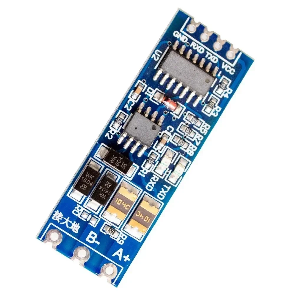 Hardware UART Serial Port To RS485 Converter Module Mutual RS485 TTL Turn UART Level 1pcs 485 To Serial 53*25mm