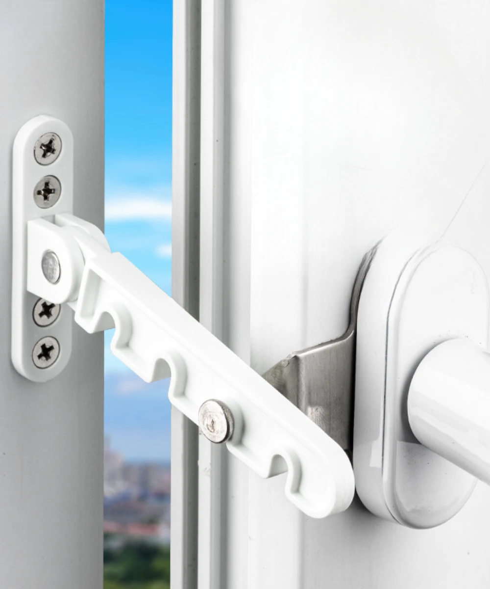 نافذة دعم قابل للتعديل مزلاج المحدد ، الرياح هوك المحدد ، البقاء موقف سدادة ، حجب قفل حامي ، الرياح هدفين حامي #6