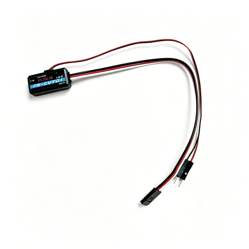 RC Telemetry Voltage Sensor FS-CVT01, Reverse Protection Voltage Collector For Flysky i6 i10 iT4S Radio Transmitter System