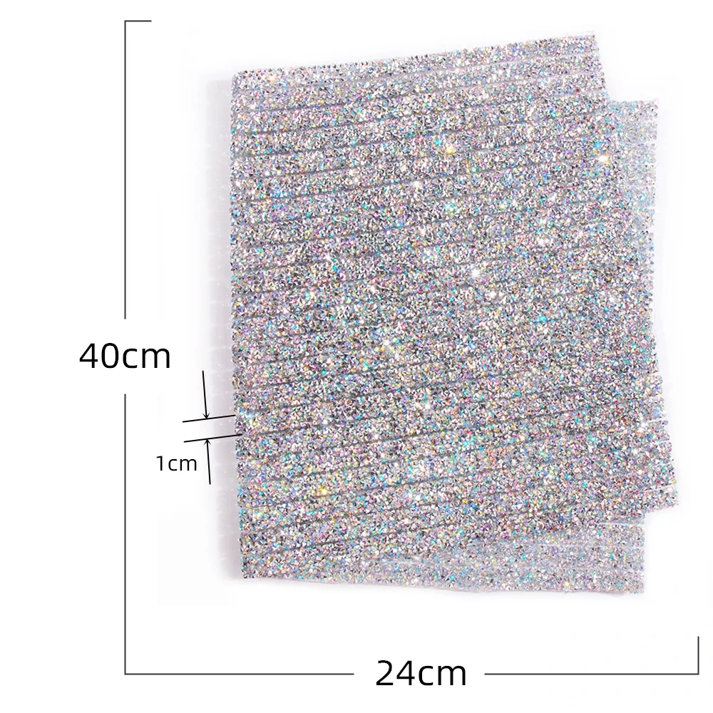 

Акриловая наклейка со стразами, отделка кристаллами, 1 мм, 2 мм, аппликация, сделай сам, одежда, украшение автомобиля, самоклеящиеся украшения, планшет