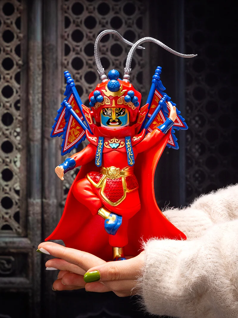 Electric Sichuan Opera Face Changing Dolls: Four Famous Novels, 8 Face Changing Toys, Peking Opera Opera Face Makeup Children's