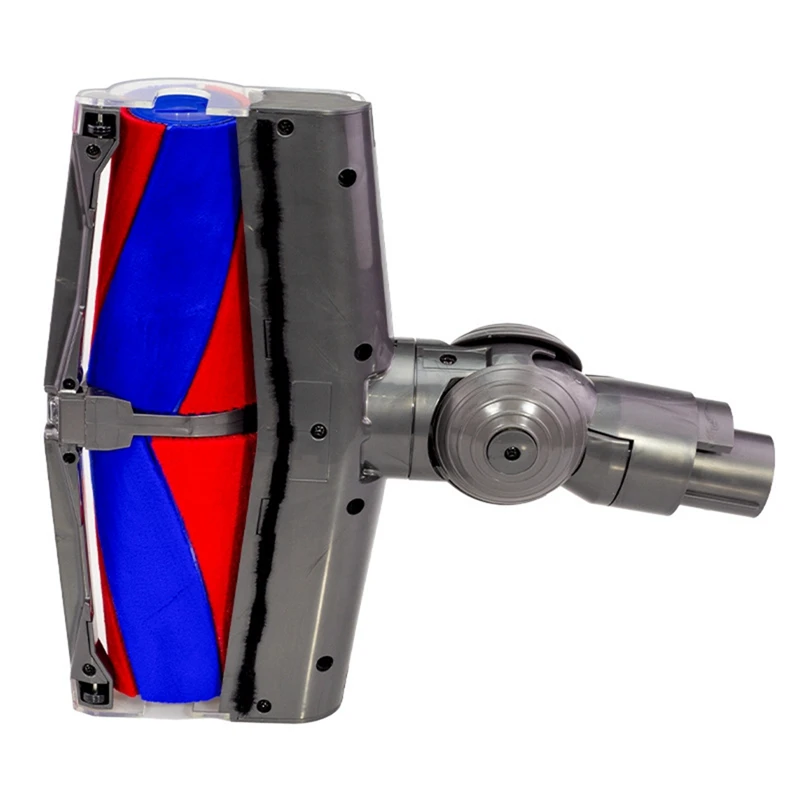 

Soft Roller Brush for V15 V11 V10 V8 V7 Vacuum Cleaner Spare Parts Floor Brush Head with LED Dust Detection Light