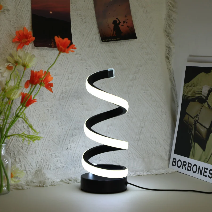 Imagem -02 - Modern s Desk Lamp Usb Luminescente Externo Tricolor Quarto Desktop Decorativa Eye Lamp 1pc