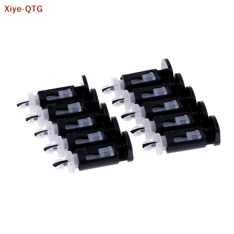 New 10Pcs/set 10cm 1155  775 CPU Heatsink Mount Pin Plastic Push Screw Cooling Fan Mounting Clip