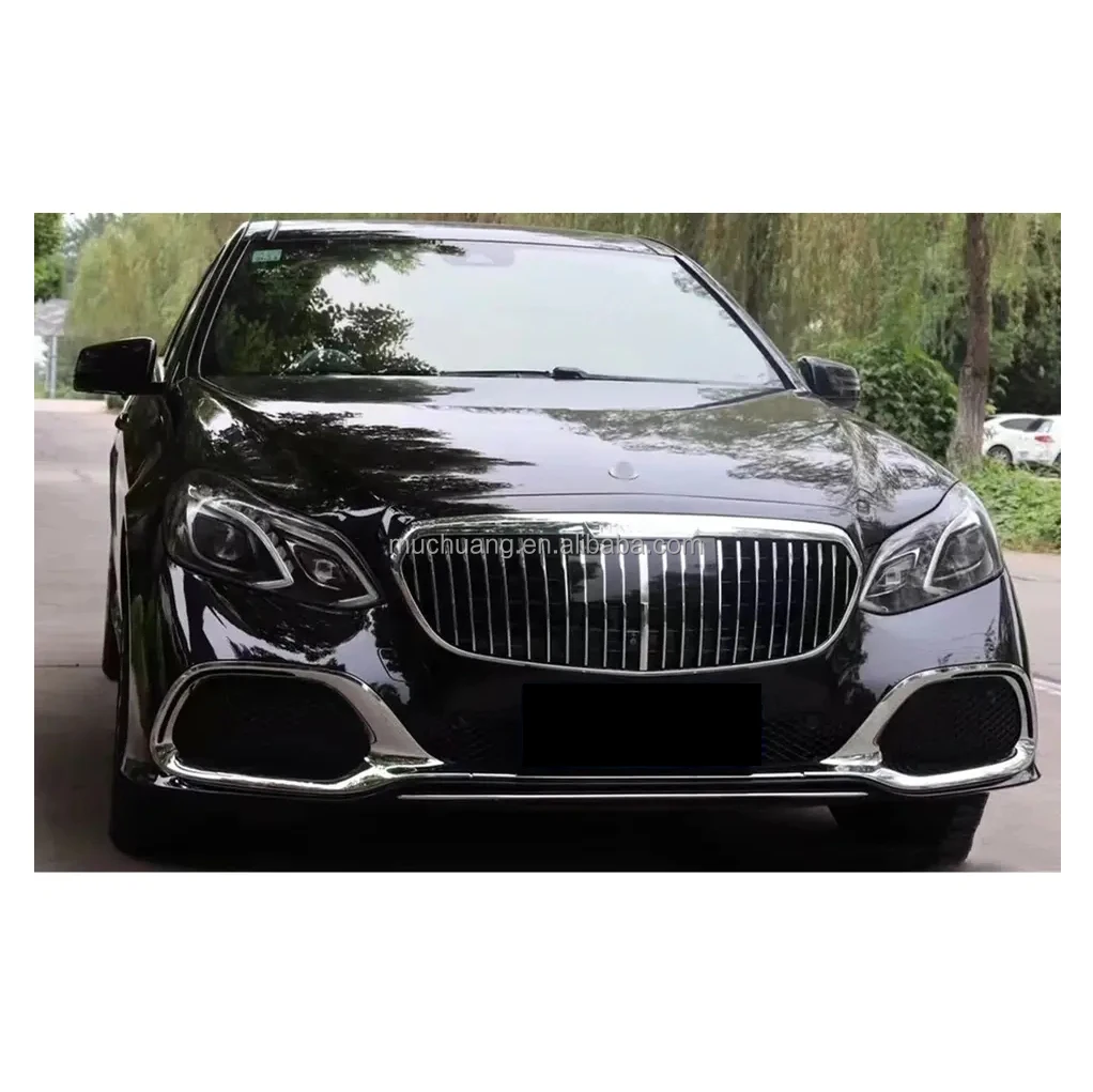 for Body modification upgrade kit front rear bumper for 2015 Mercedes Benz E-Class E260L W212 upgrade Maybach W223