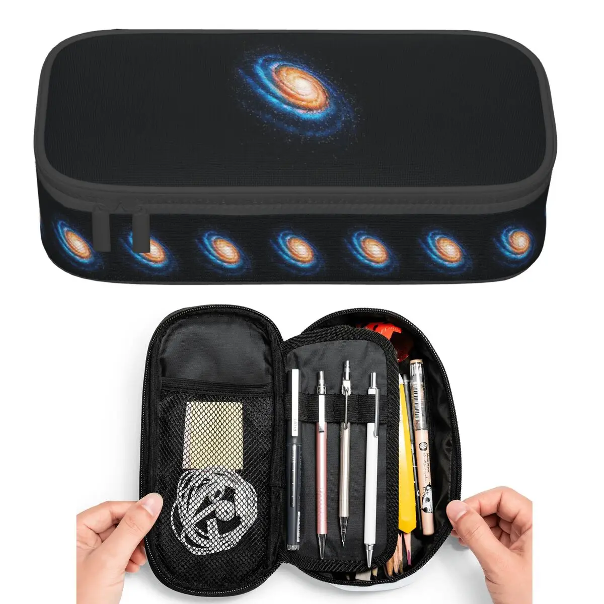 

Starry Sky Milky Wormhole Pencil Cases for Student Pen Box Pencil Bag Big Capacity Pencil Pouch Pen Holder