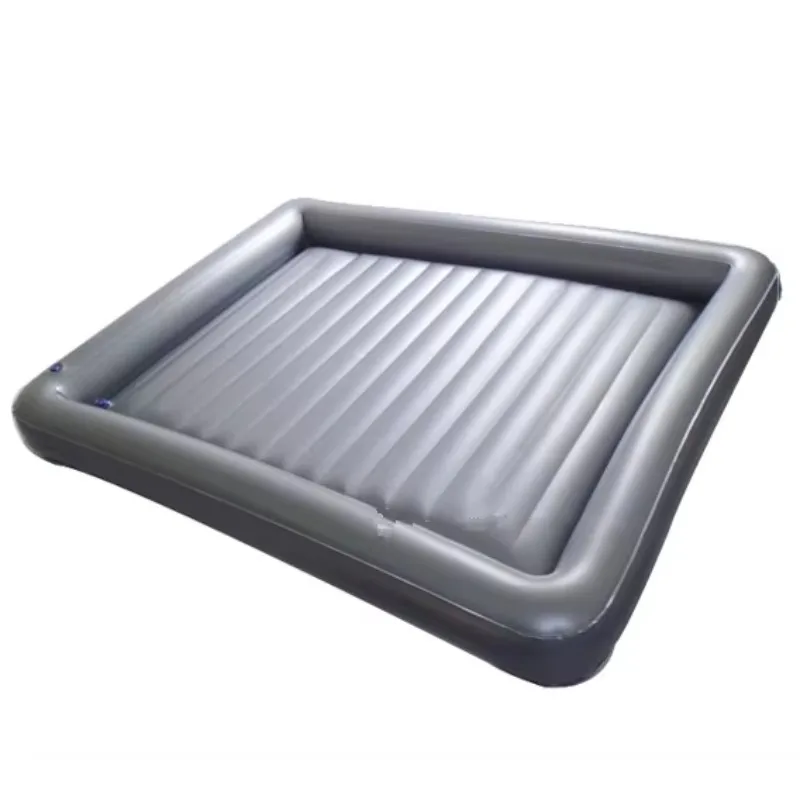 

Comfortable Silver Water Bed Mattress Soft Padded Surface for a Luxurious and Restful Sleep Experience