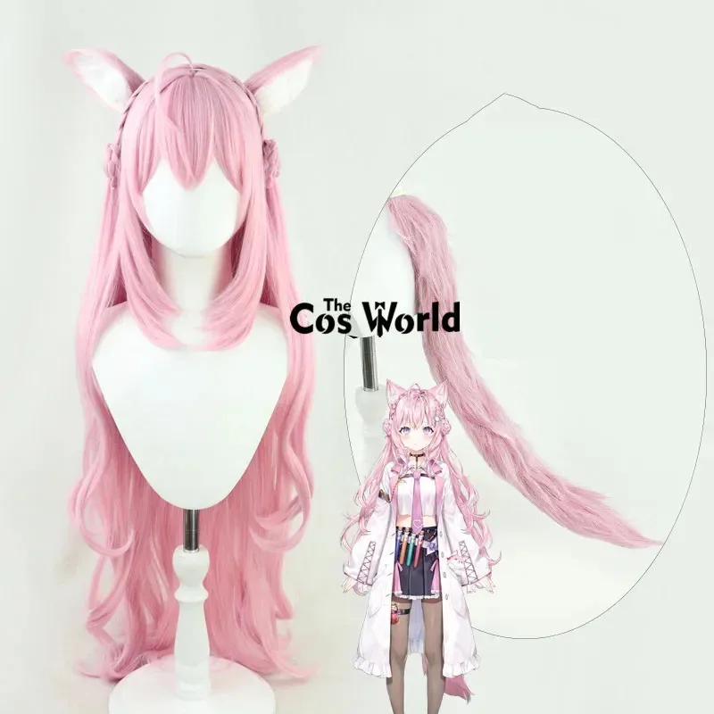

NewVirtual YouTuber VTuber Hololive Hakui Koyori Long Anime Cosplay Wigs Fiber Heat Resistant Synthetic Hair + Wig Cap2025