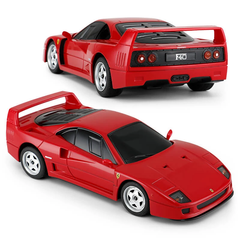 1/24 Simulate RC Ferrari F40 Racing Sports Car Model 458 LaFararri Collection Car Remote Control Toys Rastar Children Kids Gift