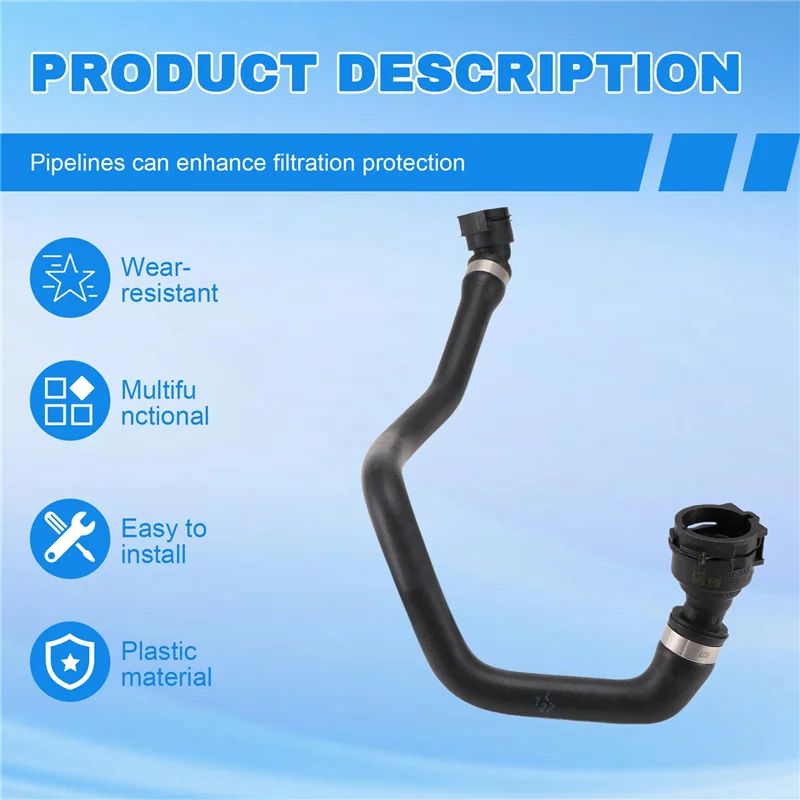 17128510306 BMW F20 F21 F22 F30 F31 F32 F33 엔진 라디에이터 호스용 냉각수 호스