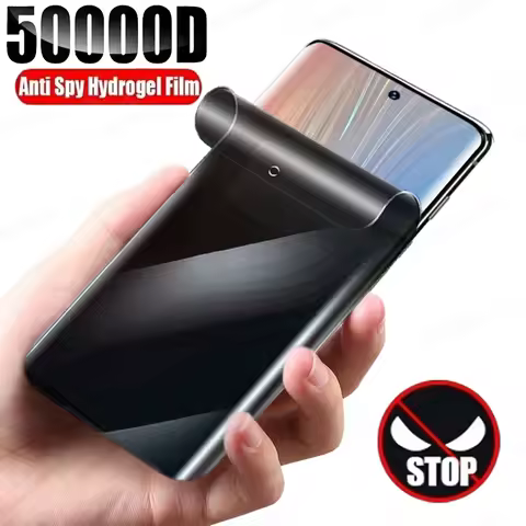 Anti-Spy Hydroge Film Screen Protector For Samsung Galaxy S24 S20 S21 S23 S22 Ultra For Samsung Galaxy Note 10 20 S9 Plus Film