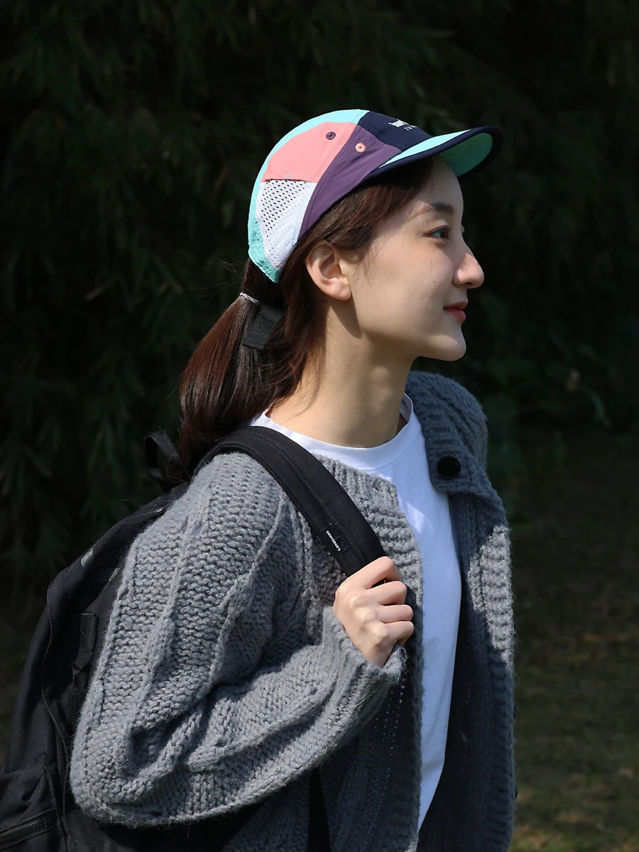 Chapéu de beisebol respirável de secagem rápida ajustável verão malha snapback boné viseira esportes legal moda quente ao ar livre popular das mulheres dos homens