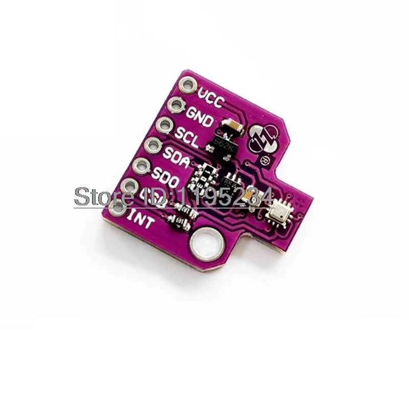 

BMP390L 3.3-5V High Precision Atmospheric Pressure Sensor Module Digital Barometric Pressure Altitude Sensor I2C/SPI with Pin