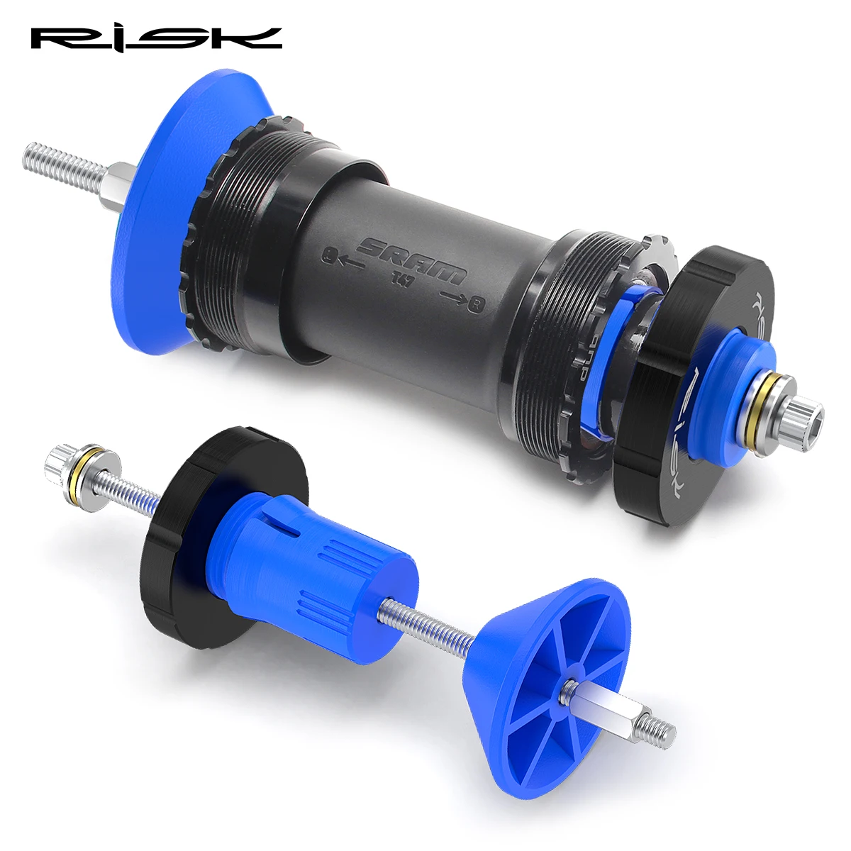 Risk Bicycle Bottom Bracket Side Cover Disassembly Install Tool BB52 DUB BB Repair Tools for Embedded Side Cover Bike Parts