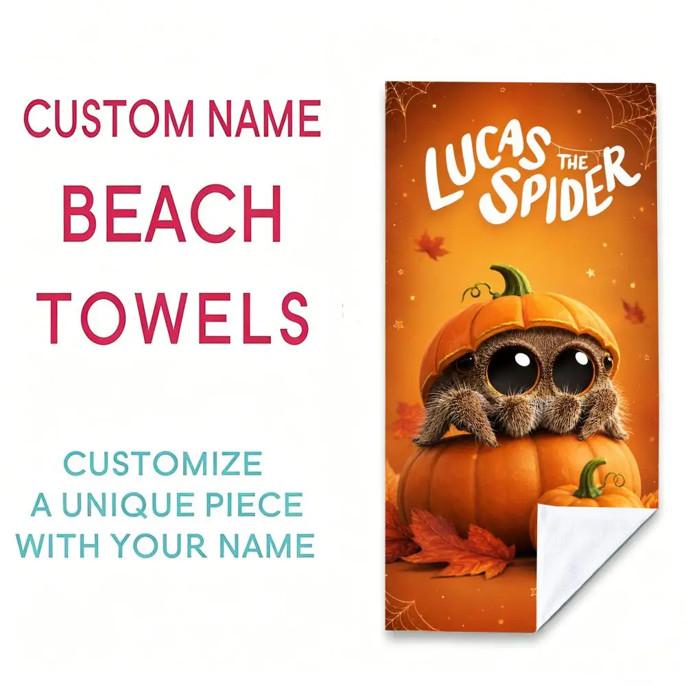Character Lucas the Spider Towel Towel Beach Towel Oversized Quick Dry Towel Absorbent Soft Swim BeachTowels for Men Women