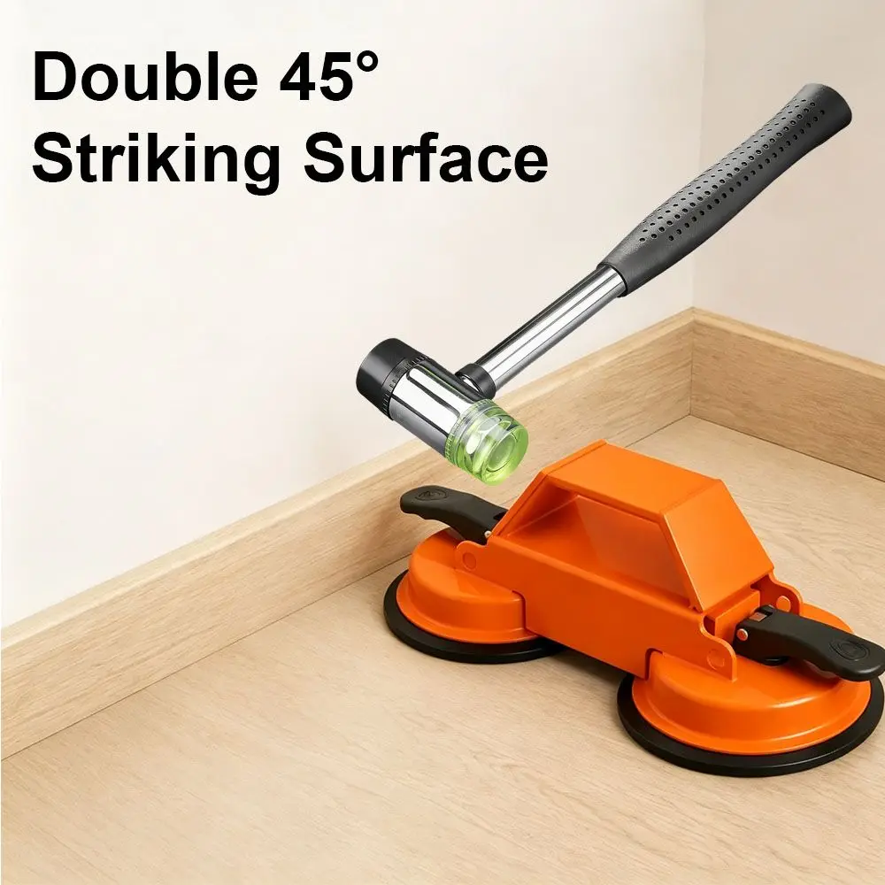 Heavy‑Duty Floor Gap Fixer Suction Cup Tool, Seamless Joint Alignment Repair Tool for Flooring Installation Works
