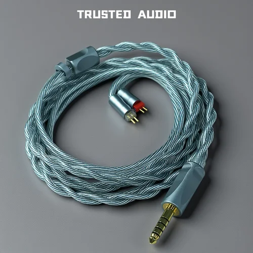 Imagen 2 del producto Trusted-50 LN2 Frozen 7N Pure OCC aceite-grafeno PdAg Cable de auriculares 3,5mm/4,4mm equilibrado MMCX/2Pin/QDC para IE900/IE600/HD600