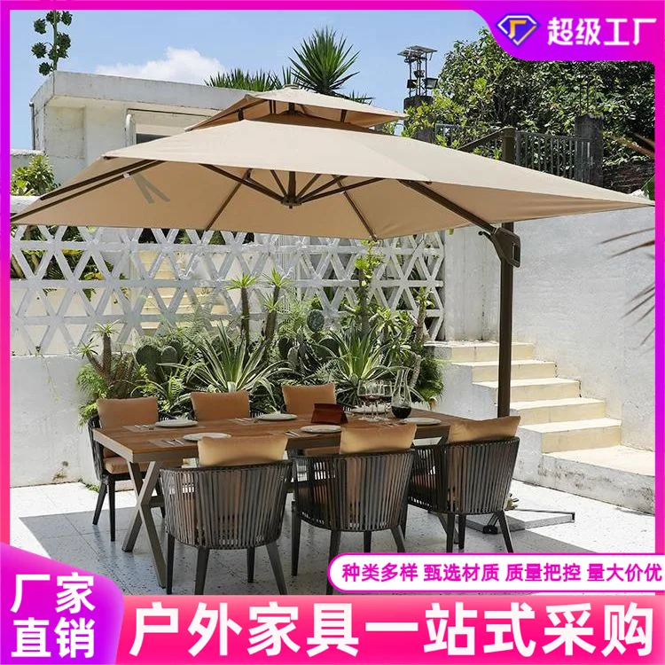 

Customizable Outdoor Patio Table and Chair Terrace Villa Simple Rattan Chair