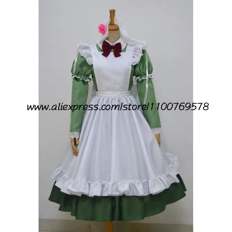 A;3\v,7'd/Anime Cos Axis Powers Hetalia Italy Cosplay Costume Tailor Made Maid Lolita Dress Party Uniform3'c;5,h/8\