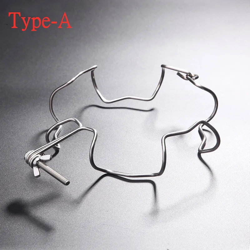 Diameter 150mm Reaction Kettle Clamp Steel Disc Reactor Clamp Wire-steel Clamp Type A and B