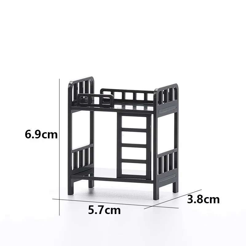 Double Bed Bunk Bricks Model Building Kits para Crianças, Locking Blocks Acessórios, DIY Figura Parts, Cidade Casa e Amigos, MOC Kits, Brinquedos Educativos