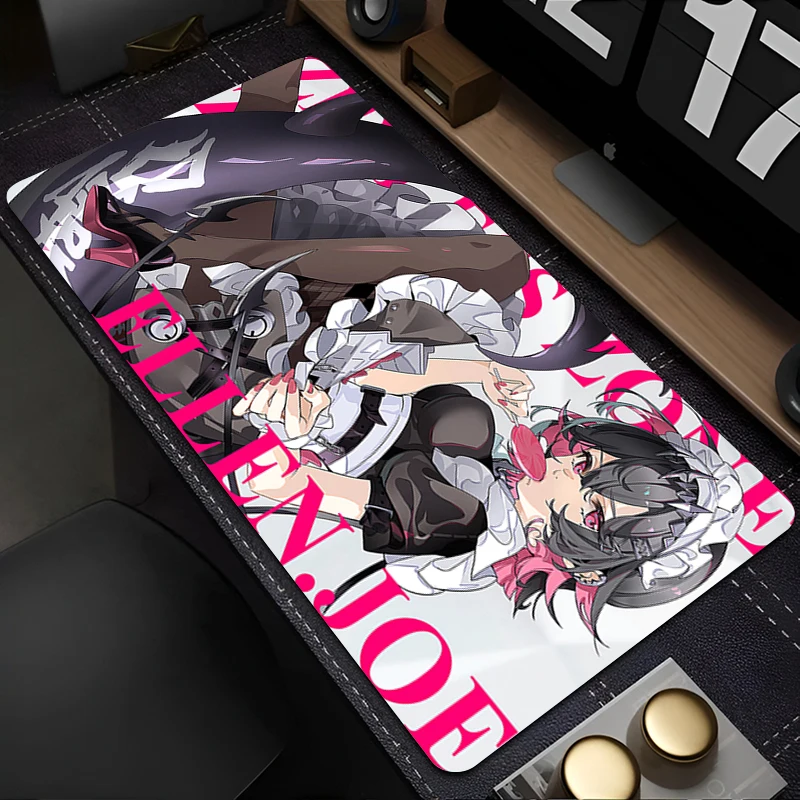 

Zenless Zone Zero Ellen Joe Mouse Pad Laptop Sexy Anime Girl Keyboard Rug Kawaii Pink Gaming Mousepad PC Gamer Cabinet Desk Mat