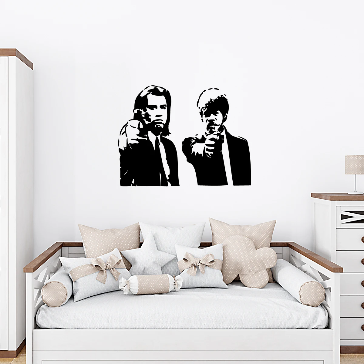 1pc Banksy Wall Art Home Decoration Modern Decoration Kids Room Decoration Wall Sticker for Home Living Room Decor