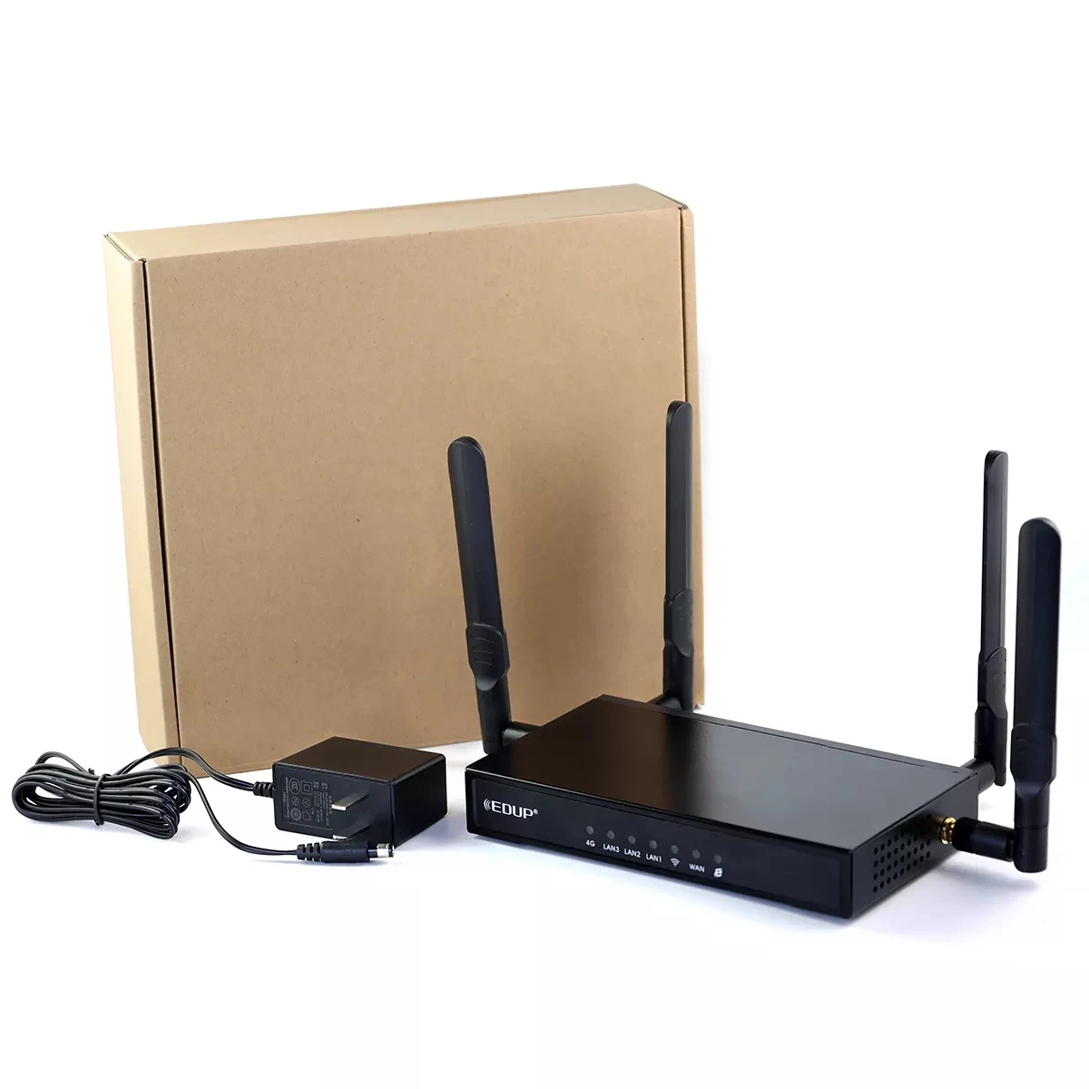 EDUP Industrial Cellular Router 300Mbps 4G Industrial CPE load balancing dual sim 4g lte router