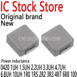 10PCS Integrated inductor Power inductors 0420 1UH 1.5UH 2.2UH 3.3UH 4.7UH 6.8UH 10UH 1R0 1R5 2R2 3R3 4R7 6R8 100