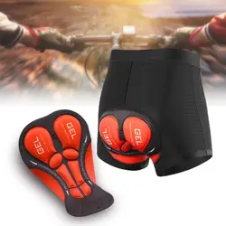 Shorts de ciclismo respiráveis para homens, 5D Gel Pad Roupa interior à prova de choque, bicicleta Underpant, MTB Road Bike Equipment