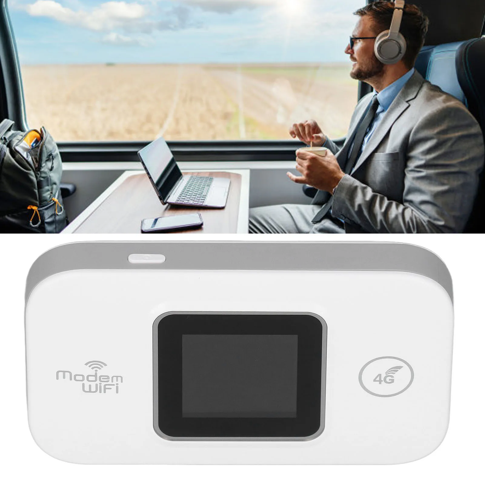 

Модем Wi-Fi 4G LTE разблокированный мобильный Wi-Fi-маршрутизатор 5G 4G с длительным сроком службы батареи, версия Европы, Азии, цветной экран для ноутбуков, планшетов