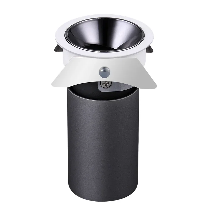 

Small opening 45 wall washer spotlight cabinet small spotlight 360 degree rotation front dismantling spotlight
