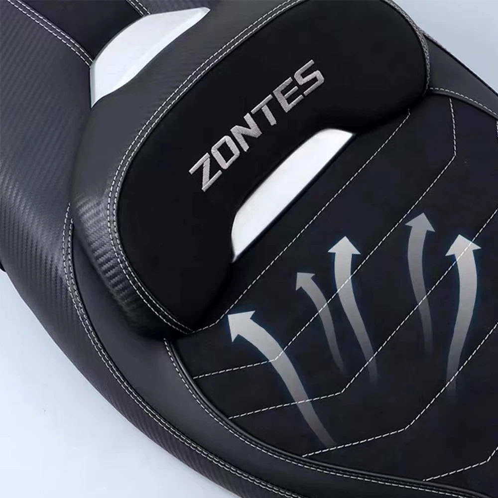 Motorcycle Integrated Seat Cushion Seat Cushion Assembly Modified Lumbar Support Seat Cushion For Zontes 350D D350 350 D