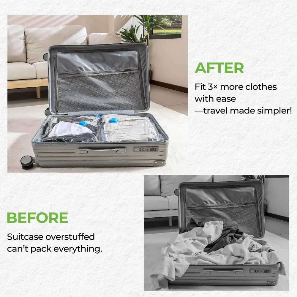 New Rechargeable Electric Vacuum Pump Low Noise Portable Compressed Bag Air Pump Lightweight Mini Vacuum Bag Suction Pump Travel