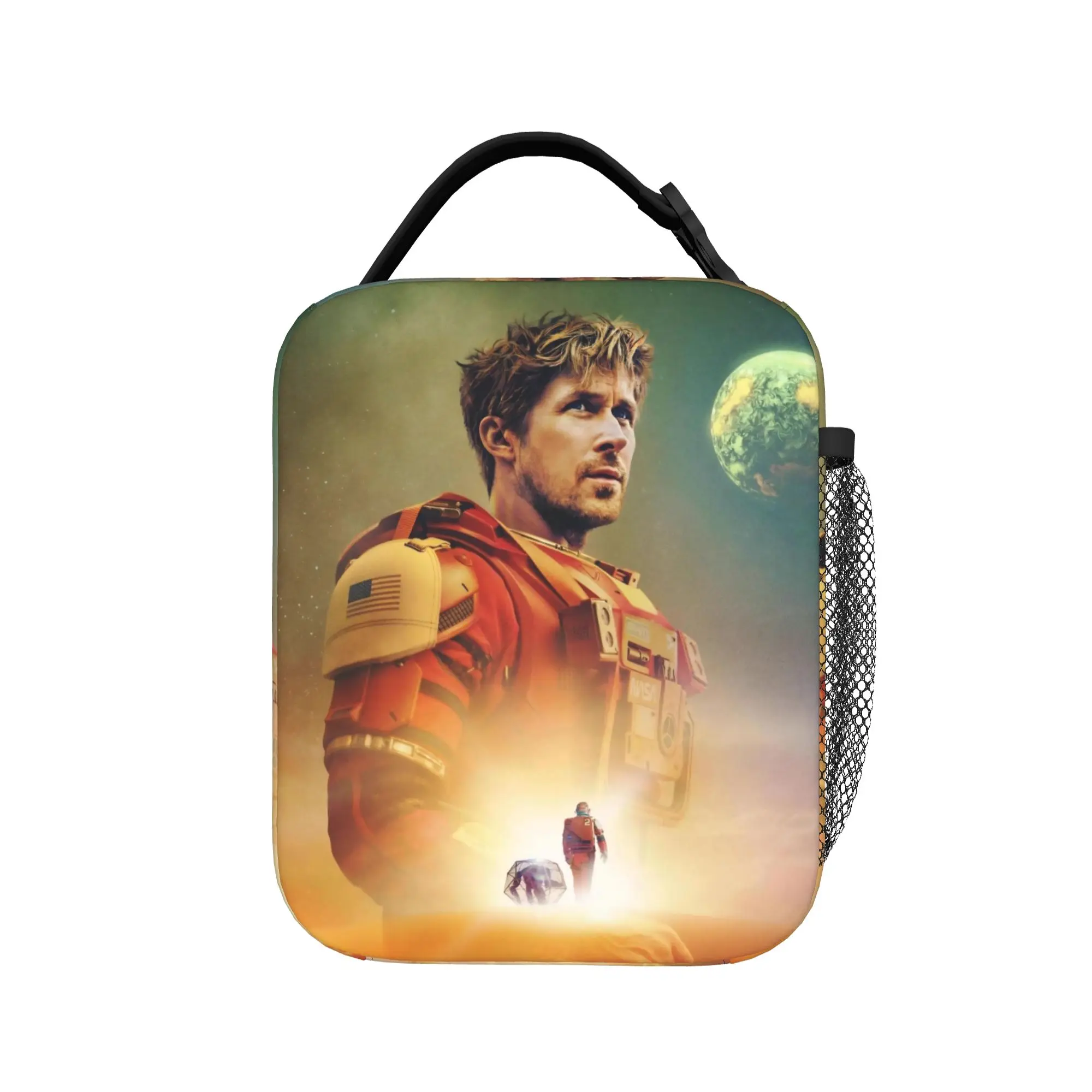 Project Hail Mary Insulated Lunch Bags Cooler Bag Reusable,Lunch Container Ryan Gosling High Capacity Tote Lunch Box Bento Pouch