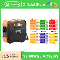 FF Flashfish A101 230V Mini Portable Power Station 120W 97.68Wh Battery Solar Generator AC DC USB Power Bank for Power Failure