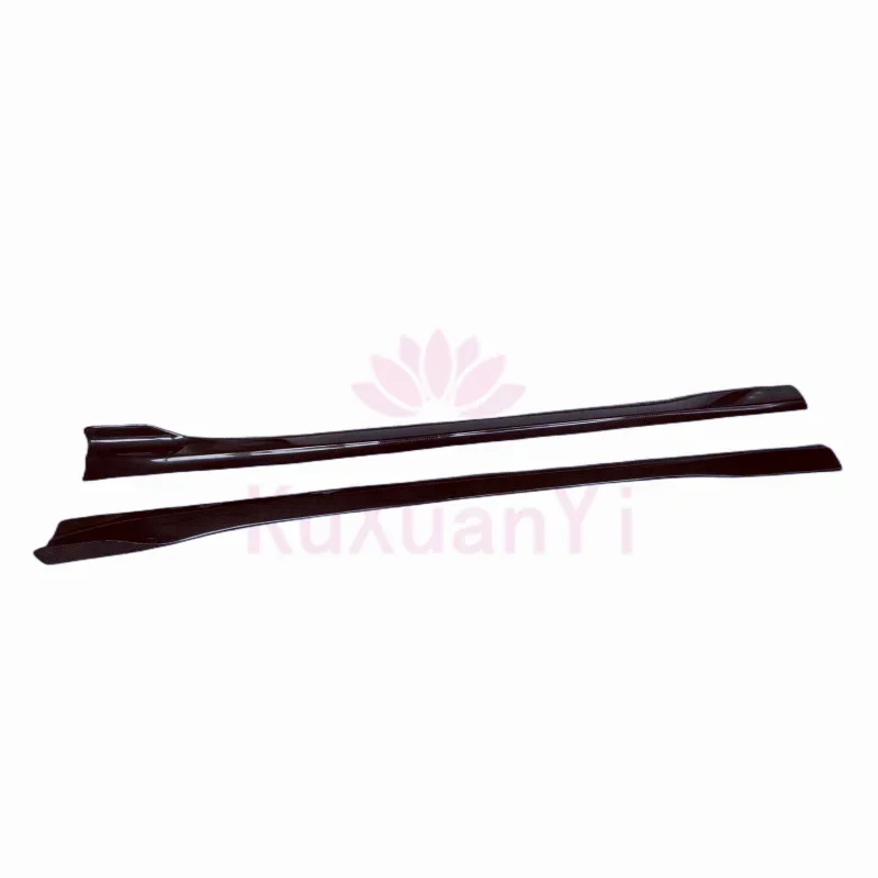 

For 2014-2018 Maserati Ghibli Carbon Fiber Side Spoiler Lip Side Skirt Body Kit